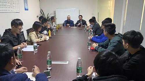威可利攜手正峰電子深度交流，促進合作